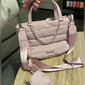 Steve Madden Pink Puffy Purse